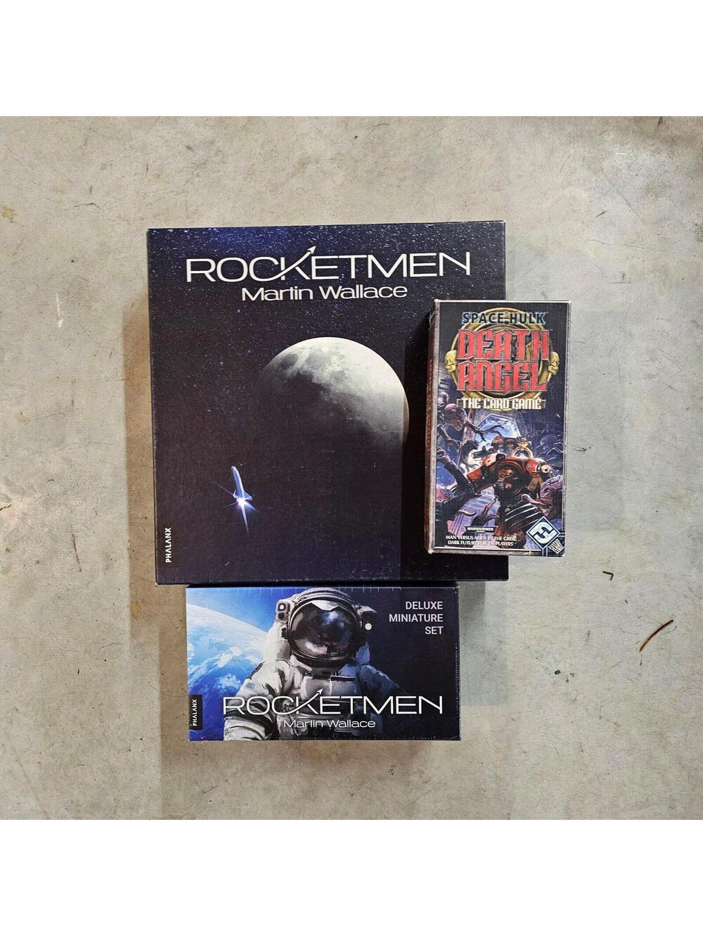 Space Hulk Death Angel Card Game + Rocketmen with Deluxe expansion